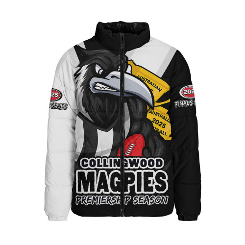 Collingwood Padded Jacket Australian Football Finals Premiership Spirit