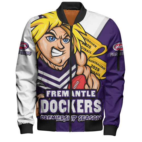 Fremantle Bomber Jacket Australian Football Finals Premiership Spirit