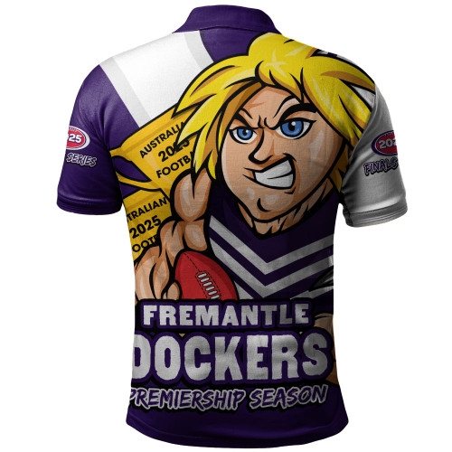 Fremantle Polo Shirt Australian Football Finals Premiership Spirit Fremantle Polo Shirt Australian Football Finals Premiership Spirit