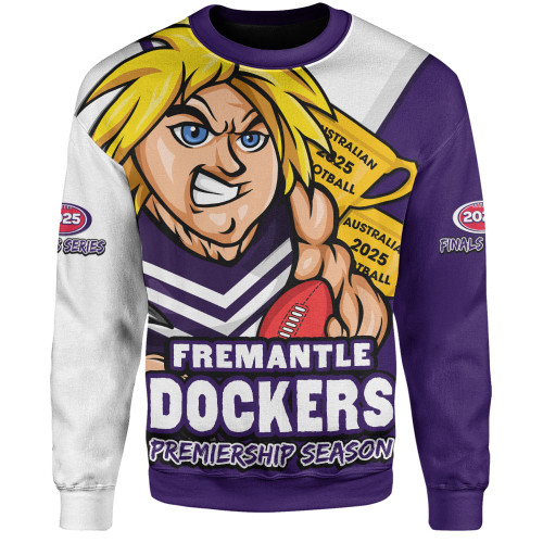 Fremantle Sweatshirt Australian Football Finals Premiership Spirit