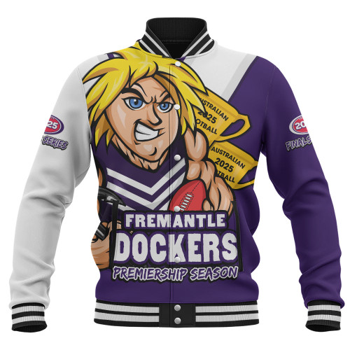 Fremantle Baseball Jacket Australian Football Finals Premiership Spirit