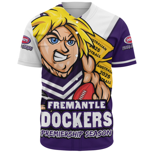 Fremantle Baseball Shirt Australian Football Finals Premiership Spirit