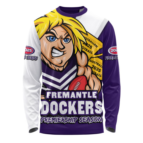 Fremantle Long Sleeve T-shirt Australian Football Finals Premiership Spirit