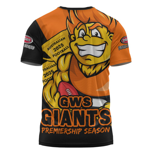 GWS GIANTS T-Shirt Australian Football Finals Premiership Spirit
