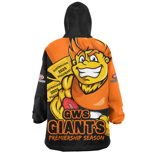 GWS GIANTS Snug Hoodie Australian Football Finals Premiership Spirit