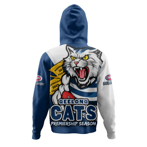 Geelong Cats Hoodie Australian Football Finals Premiership Spirit Geelong Cats Hoodie Australian Football Finals Premiership Spirit