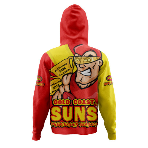 Gold Coast SUNS Hoodie Australian Football Finals Premiership Spirit Gold Coast SUNS Hoodie Australian Football Finals Premiership Spirit