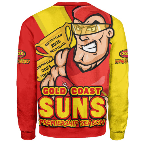 Gold Coast SUNS Sweatshirt Australian Football Finals Premiership Spirit