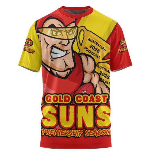 Gold Coast SUNS T-Shirt Australian Football Finals Premiership Spirit