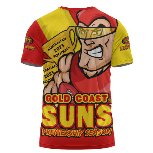Gold Coast SUNS T-Shirt Australian Football Finals Premiership Spirit Gold Coast SUNS T-Shirt Australian Football Finals Premiership Spirit