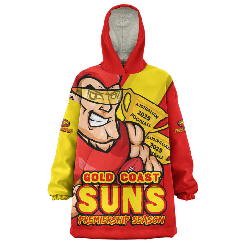 Gold Coast SUNS Snug Hoodie Australian Football Finals Premiership Spirit Gold Coast SUNS Snug Hoodie Australian Football Finals Premiership Spirit