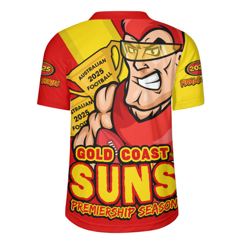 Gold Coast SUNS Rugby Jersey Australian Football Finals Premiership Spirit Gold Coast SUNS Rugby Jersey Australian Football Finals Premiership Spirit