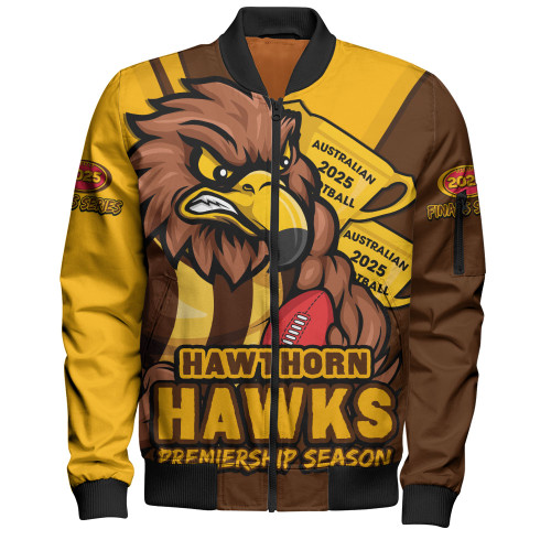 Hawthorn Bomber Jacket Australian Football Finals Premiership Spirit