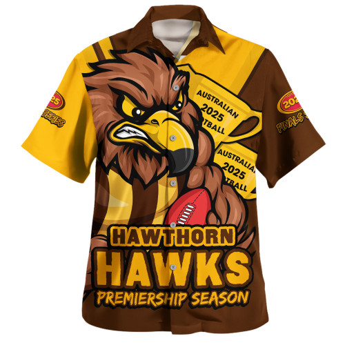 Hawthorn Hawaiian Shirt Australian Football Finals Premiership Spirit