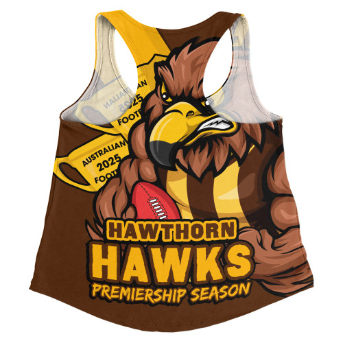 Hawthorn Women Racerback Singlet Australian Football Finals Premiership Spirit