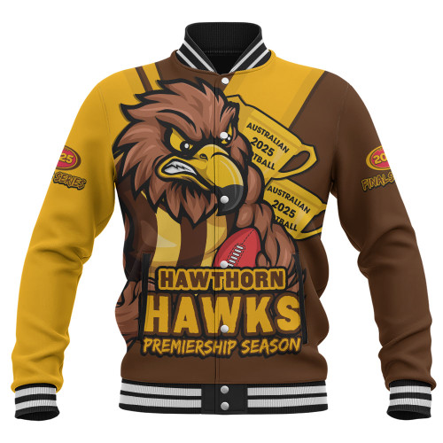 Hawthorn Baseball Jacket Australian Football Finals Premiership Spirit