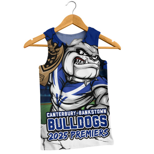 Canterbury-Bankstown Bulldogs Men Singlet Unleash Power In The Ultimate Battle