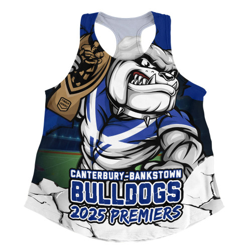 Canterbury-Bankstown Bulldogs Women Racerback Singlet Unleash Power In The Ultimate Battle