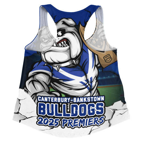 Canterbury-Bankstown Bulldogs Women Racerback Singlet Unleash Power In The Ultimate Battle