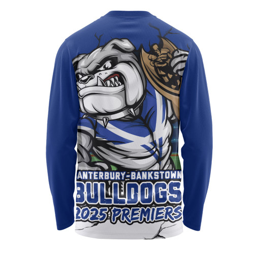 Canterbury-Bankstown Bulldogs Long Sleeve T-shirt Unleash Power In The Ultimate Battle