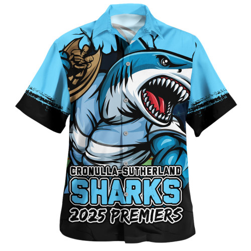 Cronulla-Sutherland Sharks Hawaiian Shirt Unleash Power In The Ultimate Battle