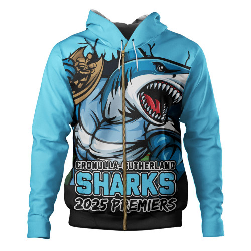 Cronulla-Sutherland Sharks Hoodie Unleash Power In The Ultimate Battle
