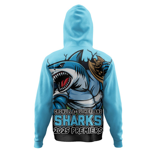 Cronulla-Sutherland Sharks Hoodie Unleash Power In The Ultimate Battle