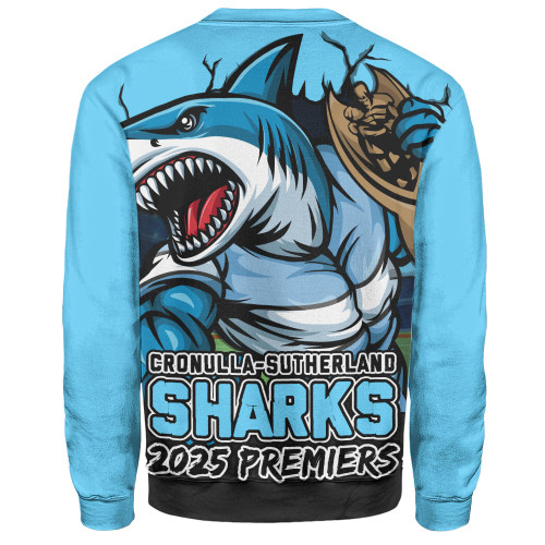 Cronulla-Sutherland Sharks Sweatshirt Unleash Power In The Ultimate Battle Cronulla-Sutherland Sharks Sweatshirt Unleash Power In The Ultimate Battle