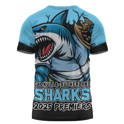 Cronulla-Sutherland Sharks T-Shirt Unleash Power In The Ultimate Battle
