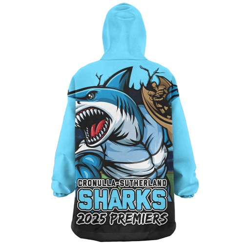 Cronulla-Sutherland Sharks Snug Hoodie Unleash Power In The Ultimate Battle