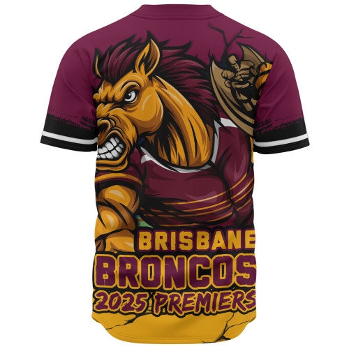 Brisbane Broncos Baseball Shirt Unleash Power In The Ultimate Battle