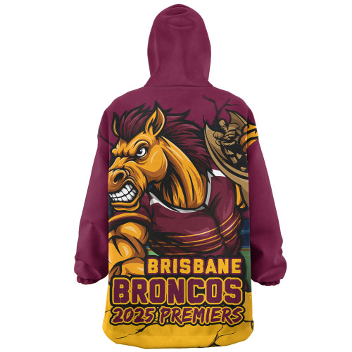 Brisbane Broncos Snug Hoodie Unleash Power In The Ultimate Battle