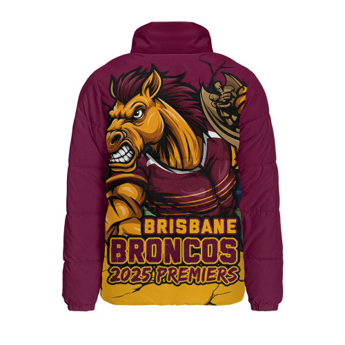 Brisbane Broncos Padded Jacket Unleash Power In The Ultimate Battle