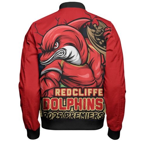 Redcliffe Dolphins Bomber Jacket Unleash Power In The Ultimate Battle