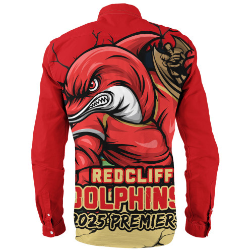 Redcliffe Dolphins Long Sleeve Shirt Unleash Power In The Ultimate Battle