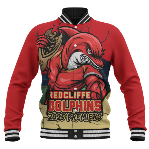Redcliffe Dolphins Baseball Jacket Unleash Power In The Ultimate Battle