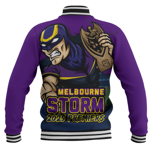 Melbourne Storm Baseball Jacket Unleash Power In The Ultimate Battle