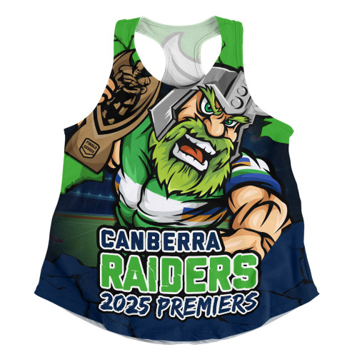 Canberra Raiders Women Racerback Singlet Unleash Power In The Ultimate Battle