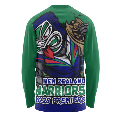 New Zealand Warriors Long Sleeve T-shirt Unleash Power In The Ultimate Battle New Zealand Warriors Long Sleeve T-shirt Unleash Power In The Ultimate Battle