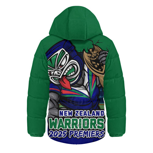 New Zealand Warriors Hooded Padded Jacket Unleash Power In The Ultimate Battle
