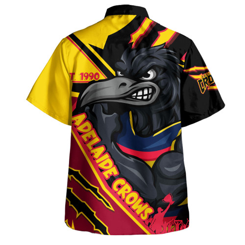 Adelaide Crows Hawaiian Shirt Battlefield Glory Gear
