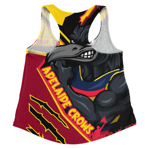 Adelaide Crows Women Racerback Singlet Battlefield Glory Gear Adelaide Crows Women Racerback Singlet Battlefield Glory Gear