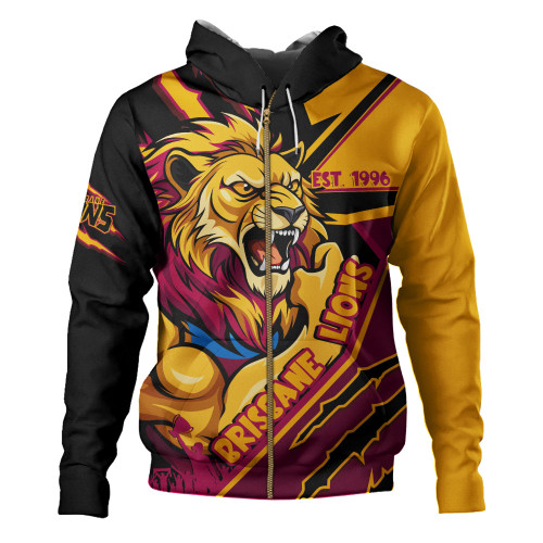 Brisbane Lions Hoodie Battlefield Glory Gear Brisbane Lions Hoodie Battlefield Glory Gear