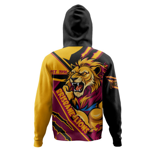 Brisbane Lions Hoodie Battlefield Glory Gear Brisbane Lions Hoodie Battlefield Glory Gear