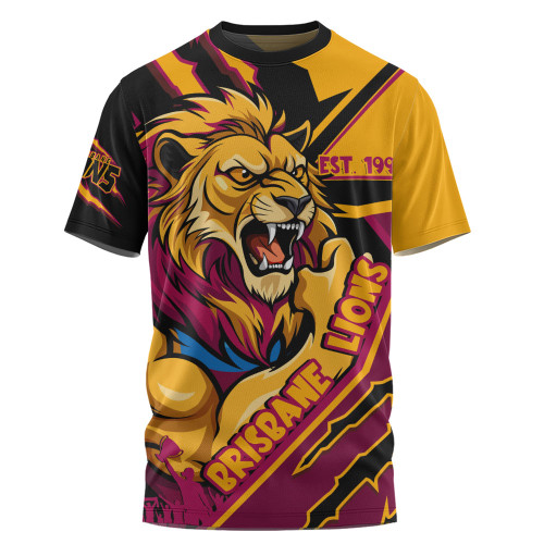 Brisbane Lions T-Shirt Battlefield Glory Gear