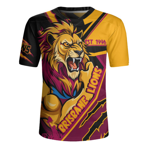 Brisbane Lions Rugby Jersey Battlefield Glory Gear
