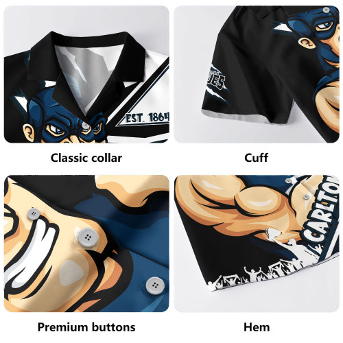 Carlton Hawaiian Shirt Battlefield Glory Gear Carlton Hawaiian Shirt Battlefield Glory Gear
