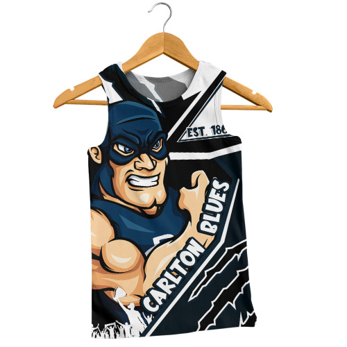 Carlton Men Singlet Battlefield Glory Gear Carlton Men Singlet Battlefield Glory Gear