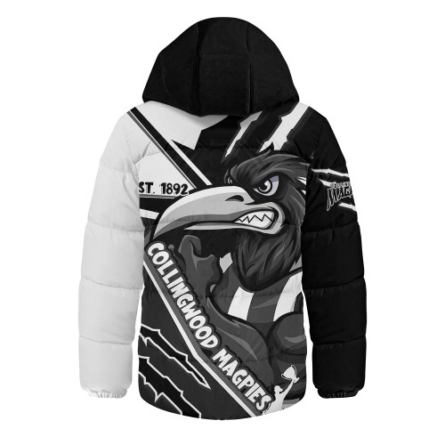 Collingwood Hooded Padded Jacket Battlefield Glory Gear Collingwood Hooded Padded Jacket Battlefield Glory Gear
