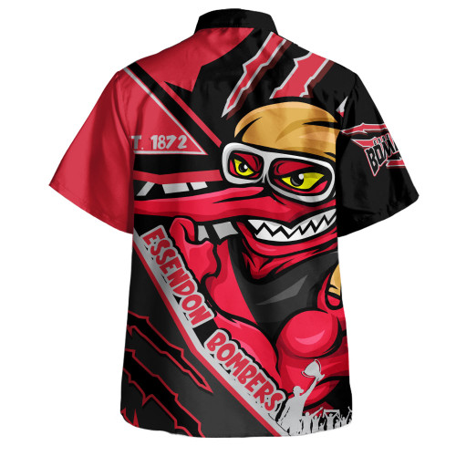 Essendon Hawaiian Shirt Battlefield Glory Gear Essendon Hawaiian Shirt Battlefield Glory Gear